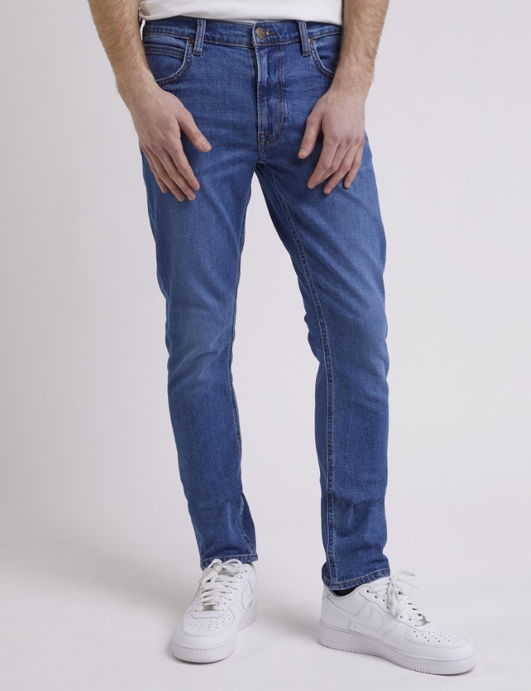 ΑΝΔΡΑΣ > ΑΝΔΡΙΚΑ ΡΟΥΧΑ > ΠΑΝΤΕΛΟΝΙΑ > Τζήν / Jeans Lee Luke Ανδρικό Παντελόνι Τζιν Slim Μπλε L719IAA27